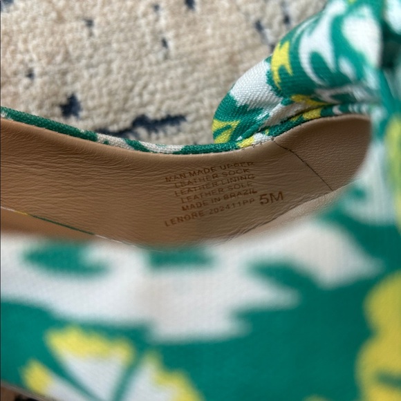 ANTONIO MELANI Lenore Royal Palm Print Bow Slingback Pumps - Picture 8 of 10